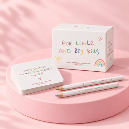 We’re Not Really Strangers Kids Edition – 150 Conversation Cards