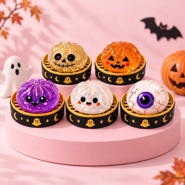 Halloween squishy mystery box assortment